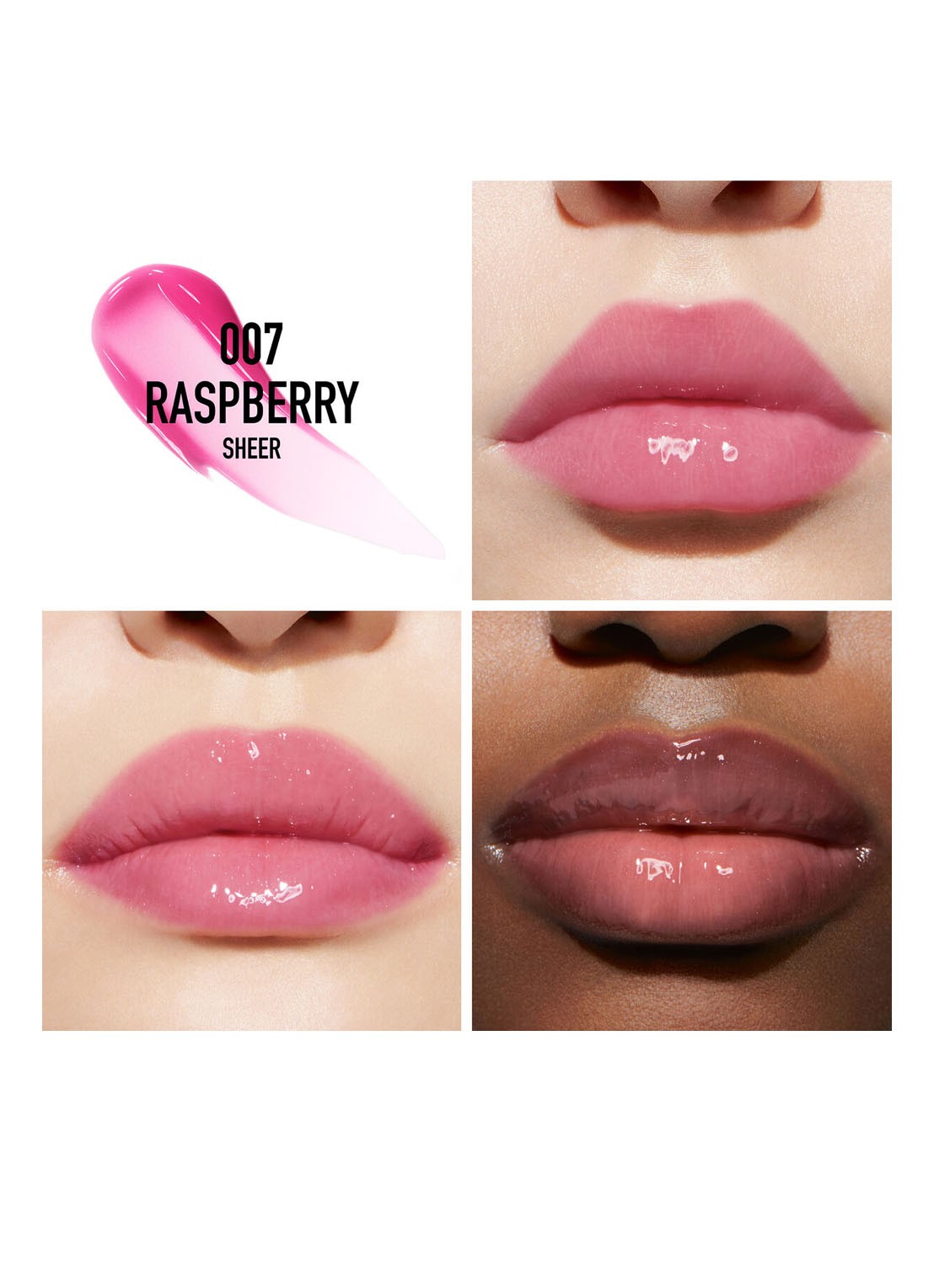 DIOR Addict Lip Maximizer - Vollermakende Lipgloss - detail 4 007 raspberry