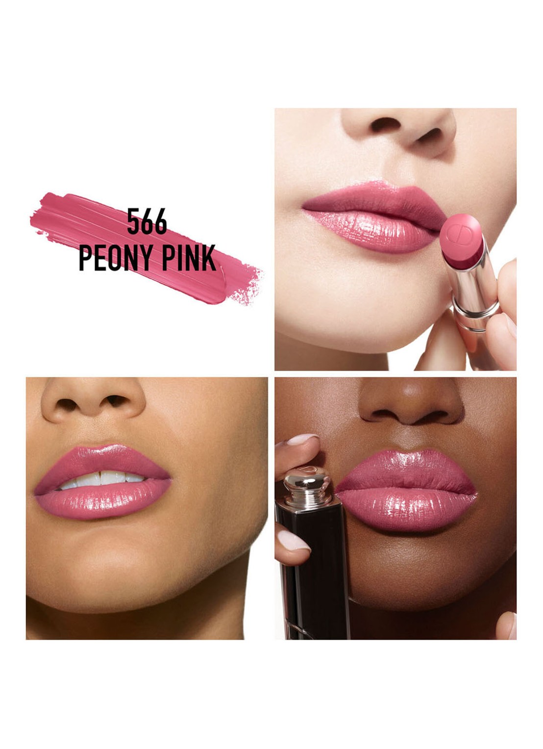 DIOR Addict Lipstick  - detail 4 566 peony pink