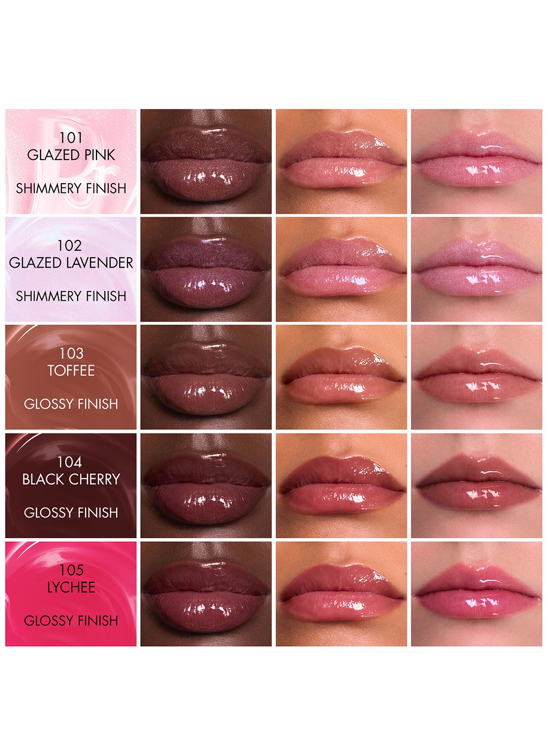 DIOR Dior Addict Lip Glow Butter - glanzende lipverzorging - detail 6 102 glazed lavender