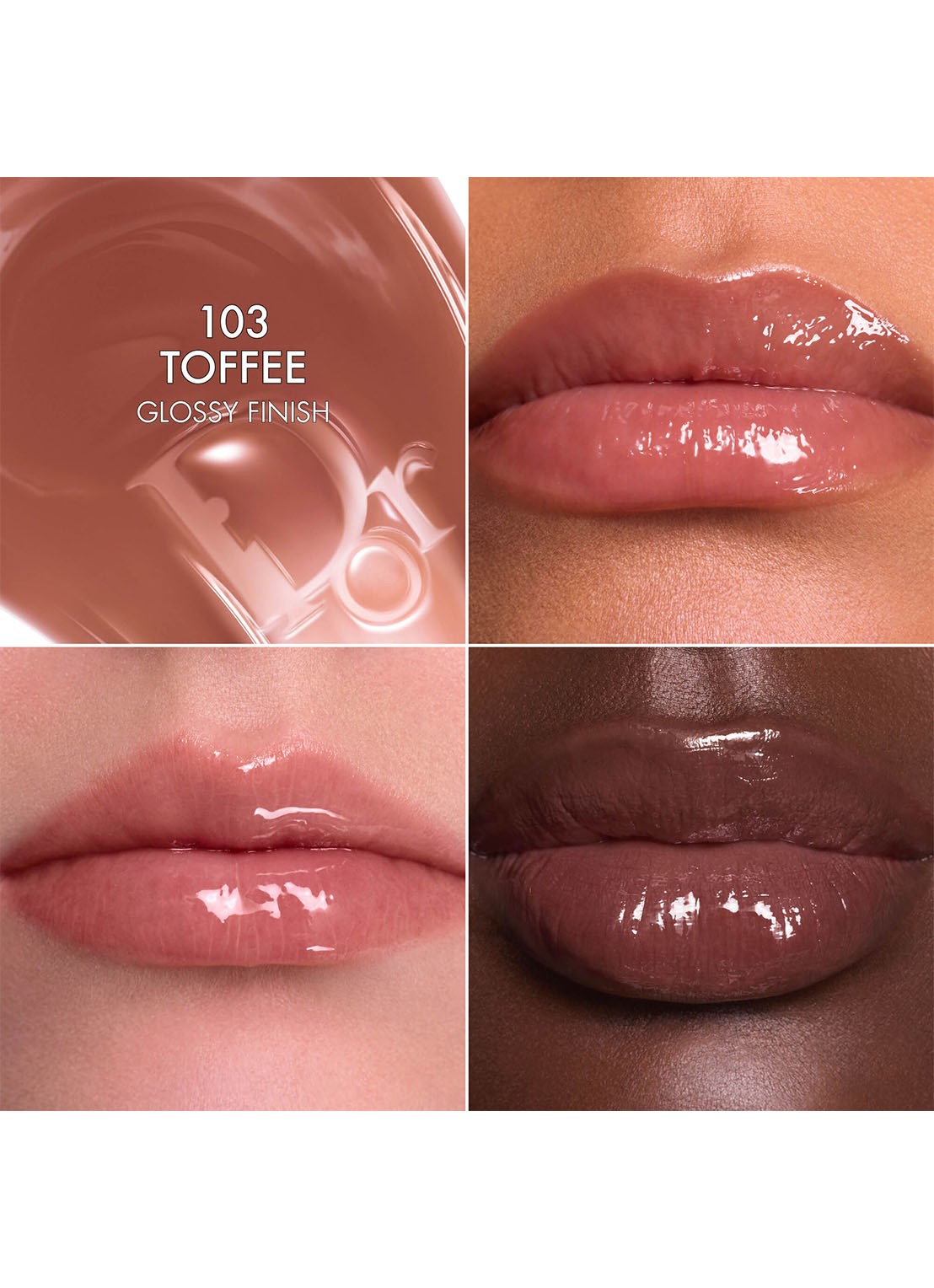 DIOR Dior Addict Lip Glow Butter - glanzende lipverzorging - detail 4 103 toffee