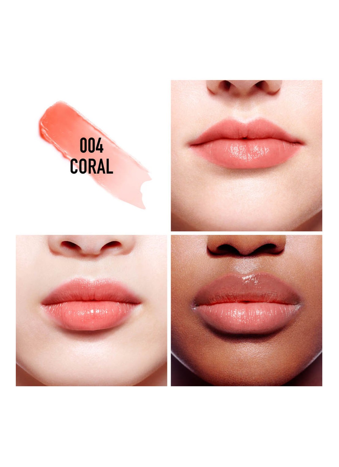 DIOR Dior Addict Lip Glow - Getinte lipbalsem  - detail 4 004 coral