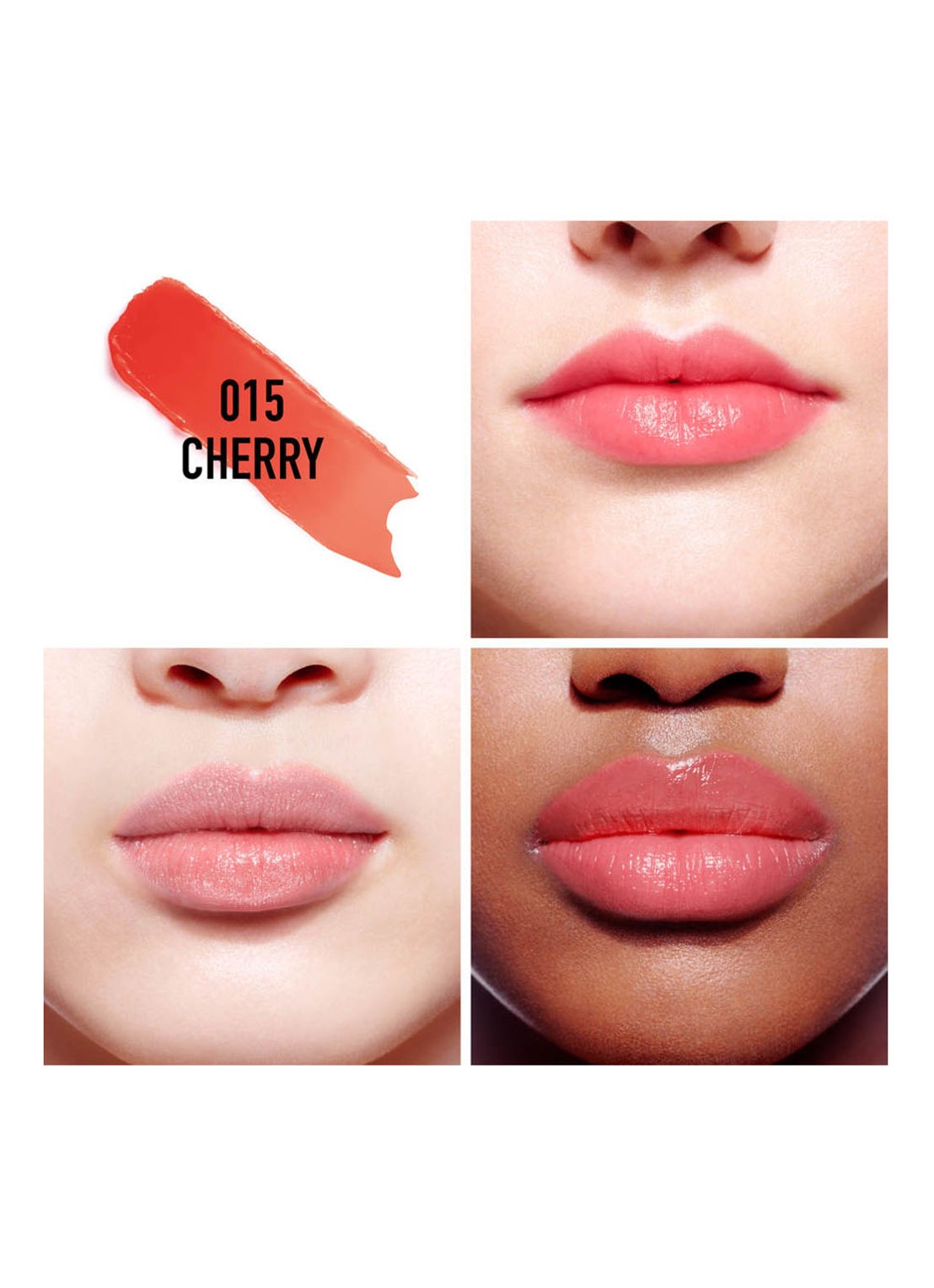 DIOR Dior Addict Lip Glow - Getinte lipbalsem  - detail 2 015 cherry