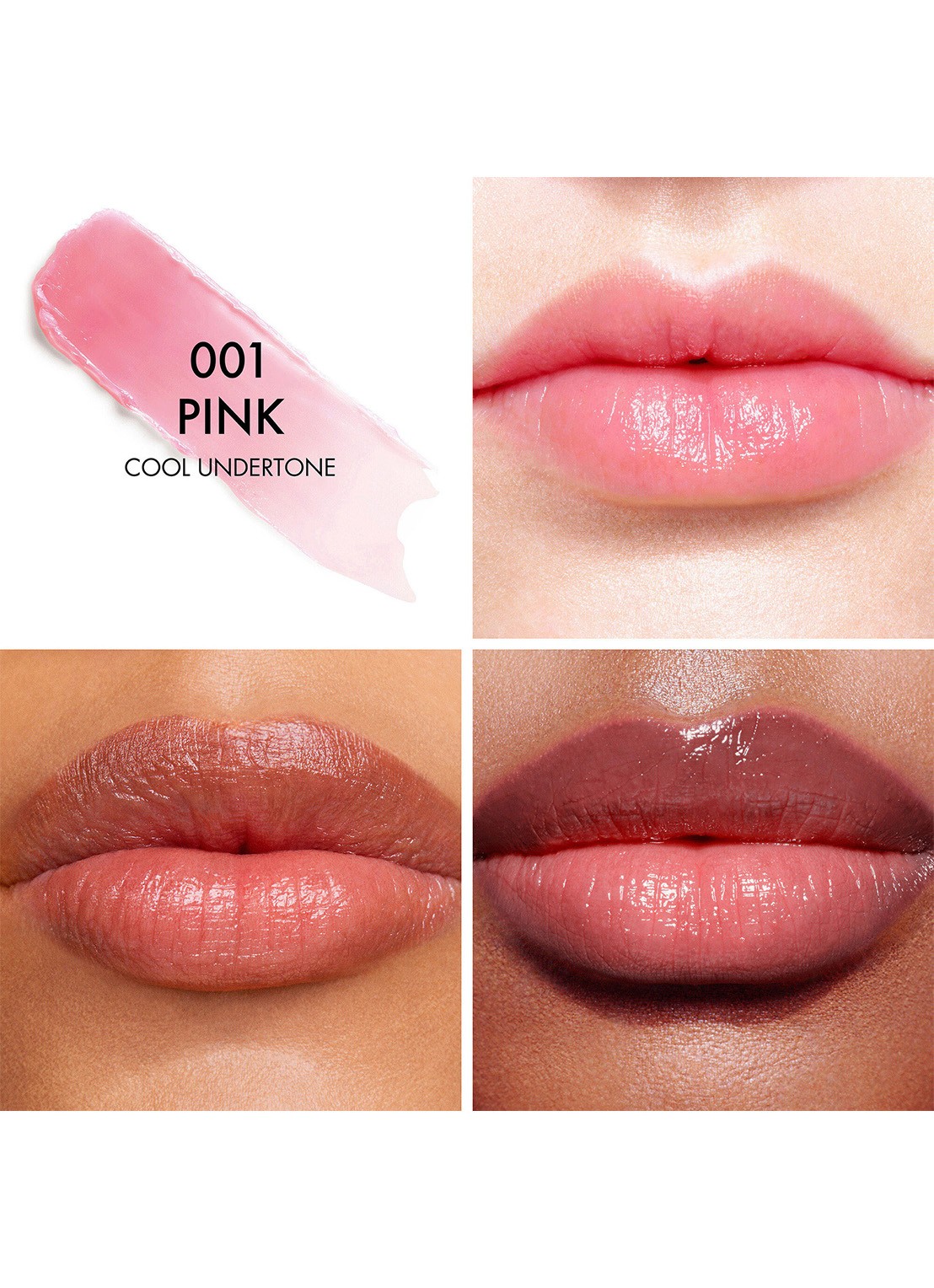 DIOR Dior Addict Lip Glow - Lipbalsem - voorkant 2 001 pink