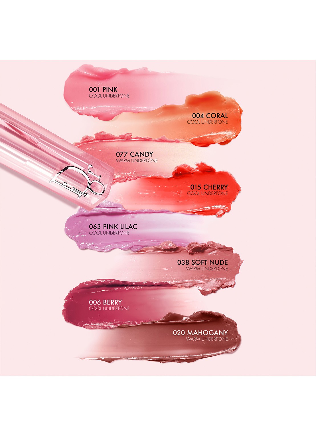 DIOR Dior Addict Lip Glow - Lipbalsem - detail 4 038 rose nude