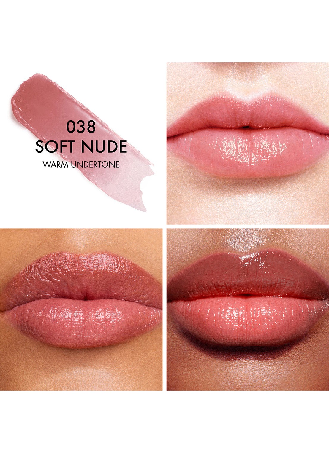 DIOR Dior Addict Lip Glow - Lipbalsem - voorkant 7 038 rose nude