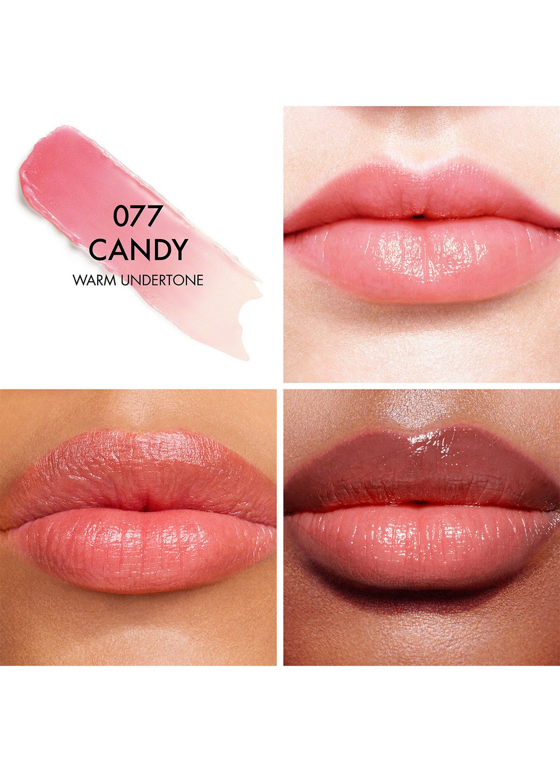 DIOR Dior Addict Lip Glow - Lipbalsem - voorkant 2 077 candy