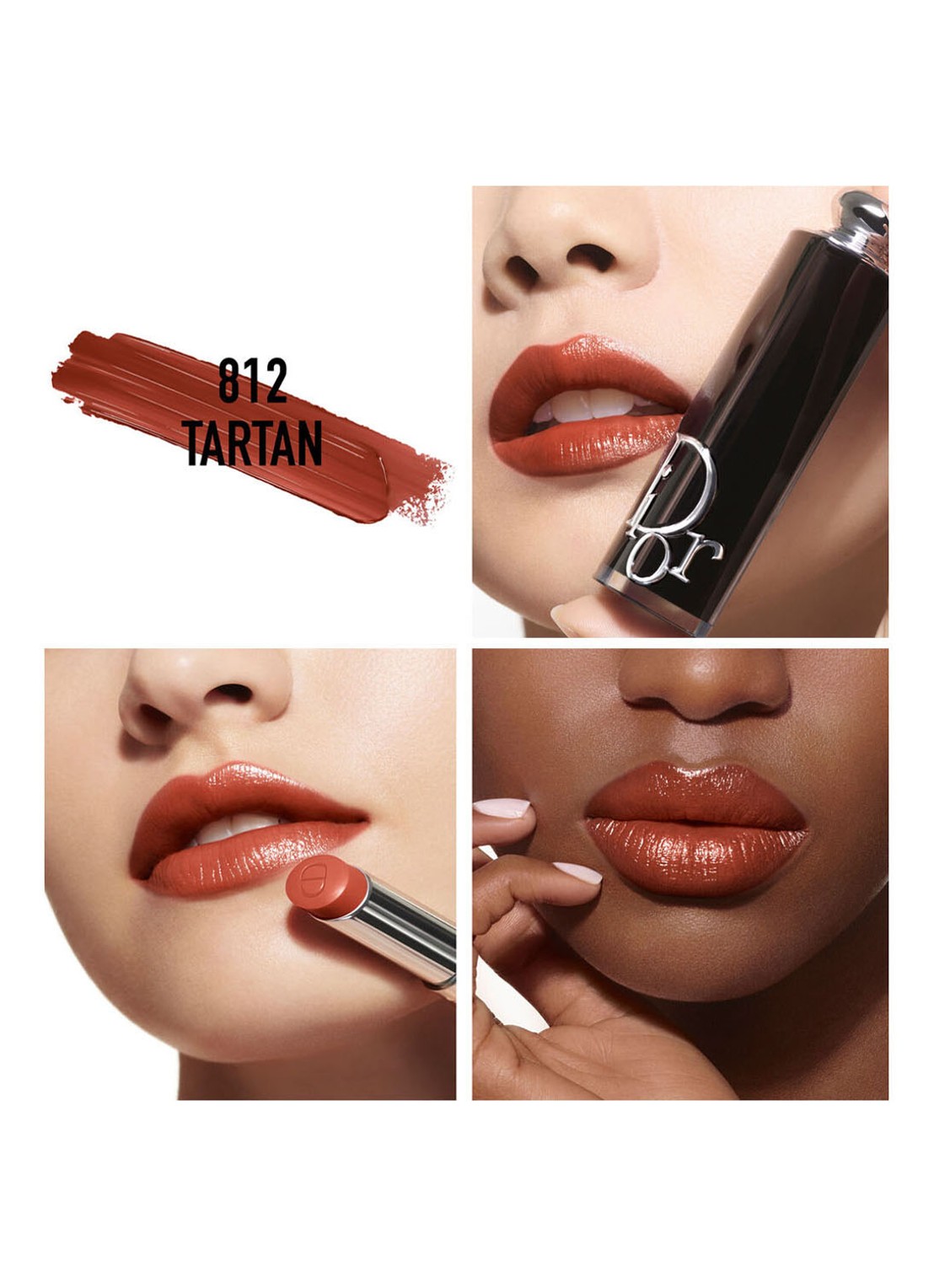 DIOR Dior Addict Lipstick Refill - navulling - detail 4 812 tartan