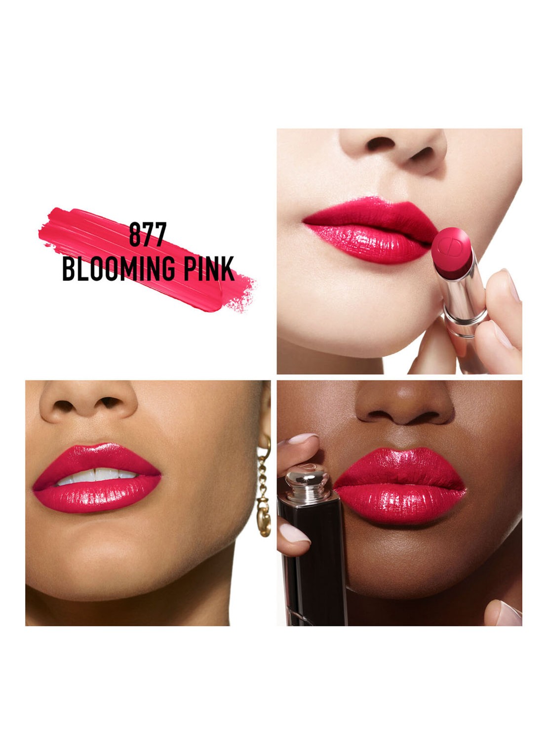 DIOR Dior Addict Lipstick - detail 4 877 - blooming pink