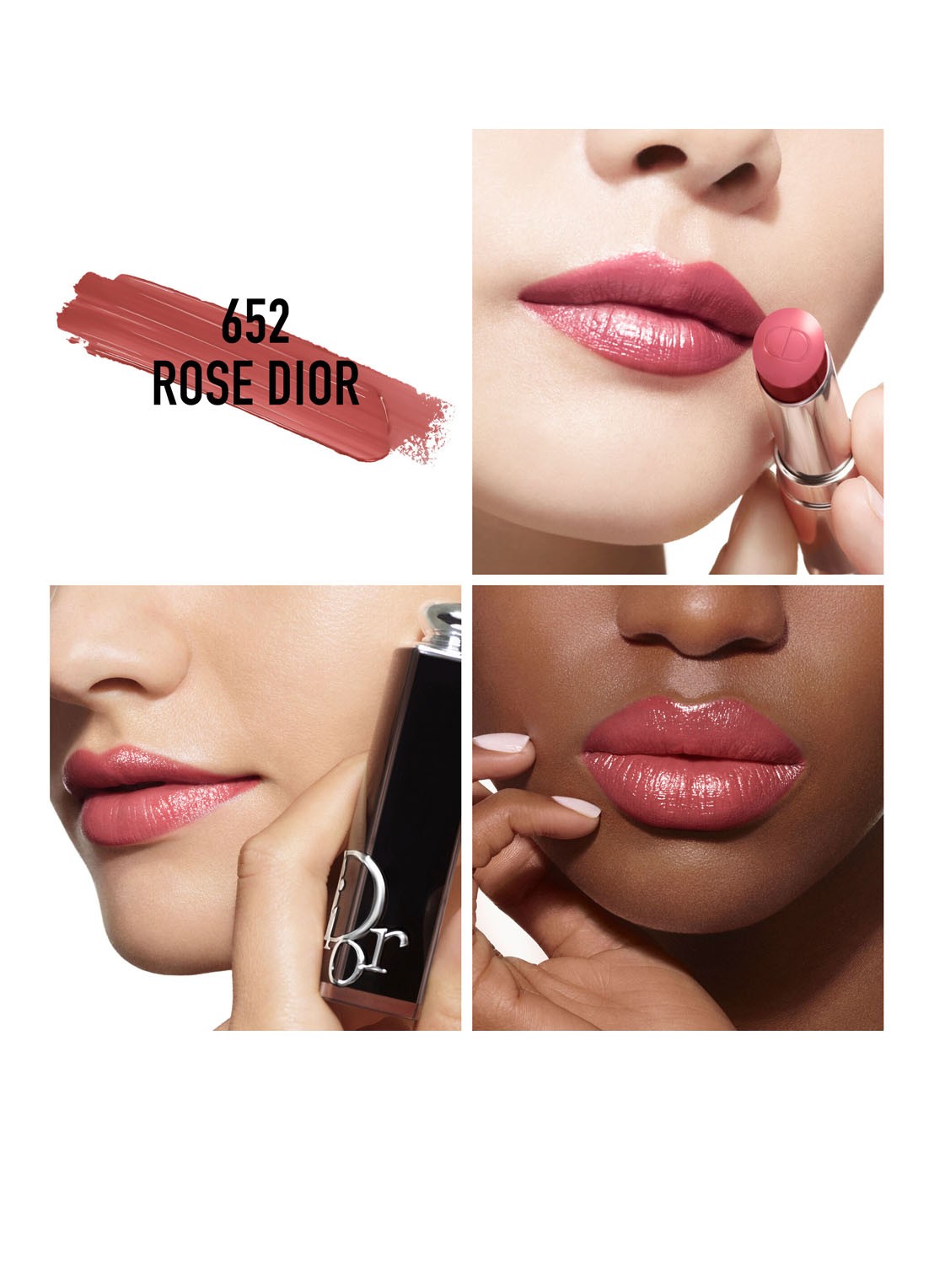 DIOR Dior Addict Lipstick - detail 2 652 - rose dior