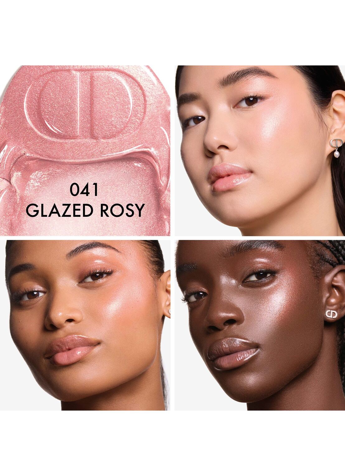 DIOR Dior Backstage Glassy Glow Stick - highlighter stick - detail 2 041 glazed rosy