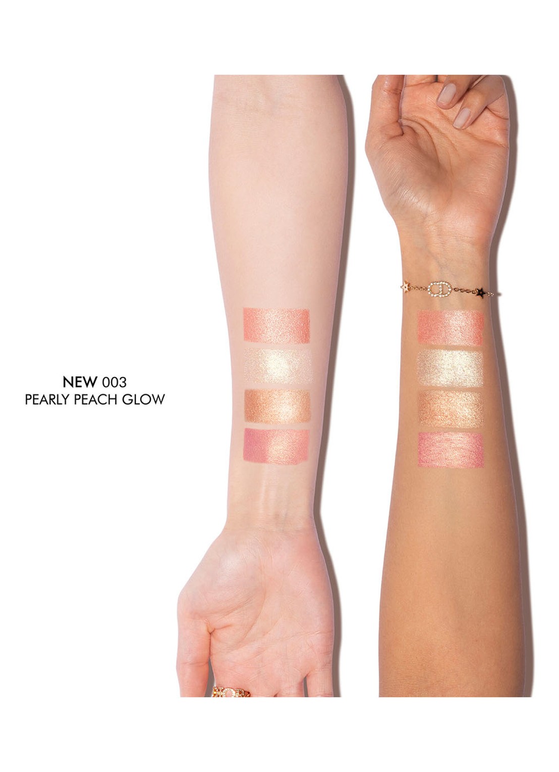 DIOR Dior Backstage Glow Maximizer Palette - detail 3 003 pearly peach glow
