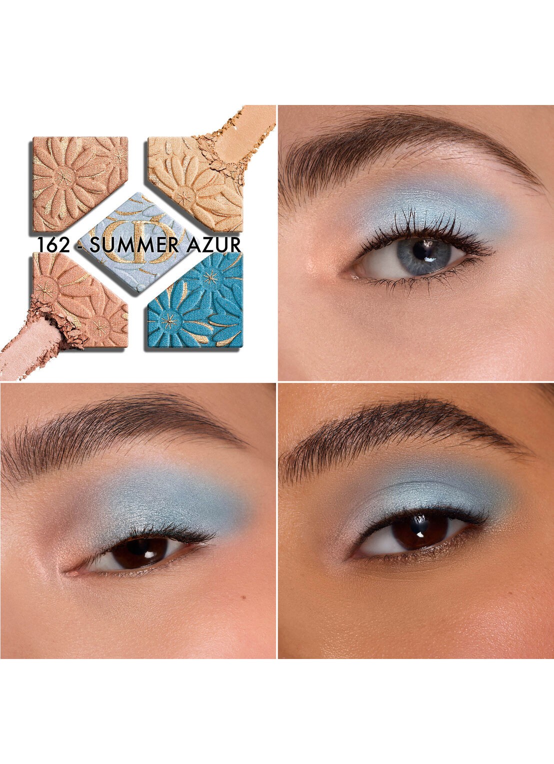DIOR Diorshow 5 Couleurs - Limited Edition oogschaduwpalette - detail 3 162 summer azur