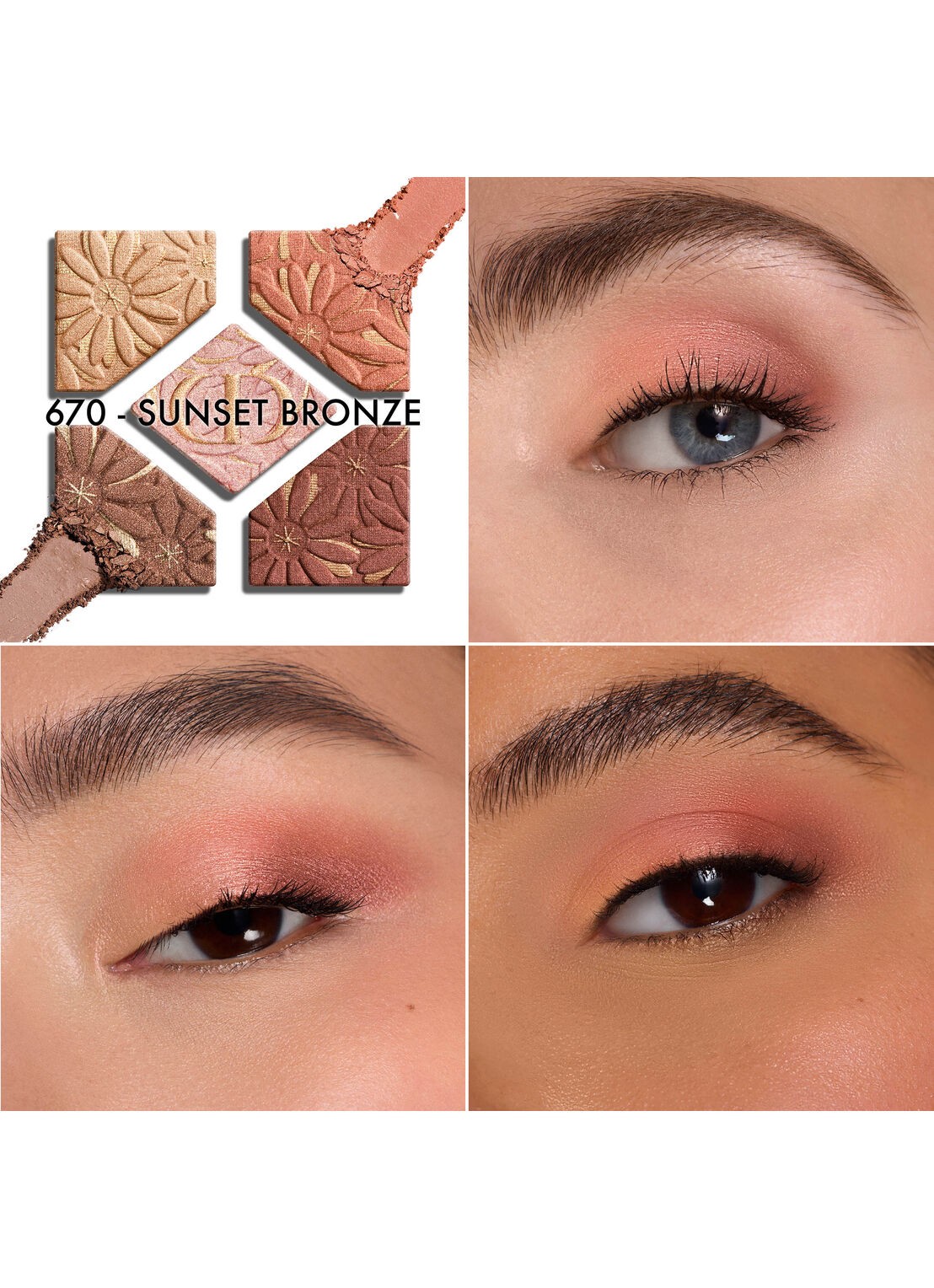 DIOR Diorshow 5 Couleurs - Limited Edition oogschaduwpalette - detail 2 670 sunset bronze