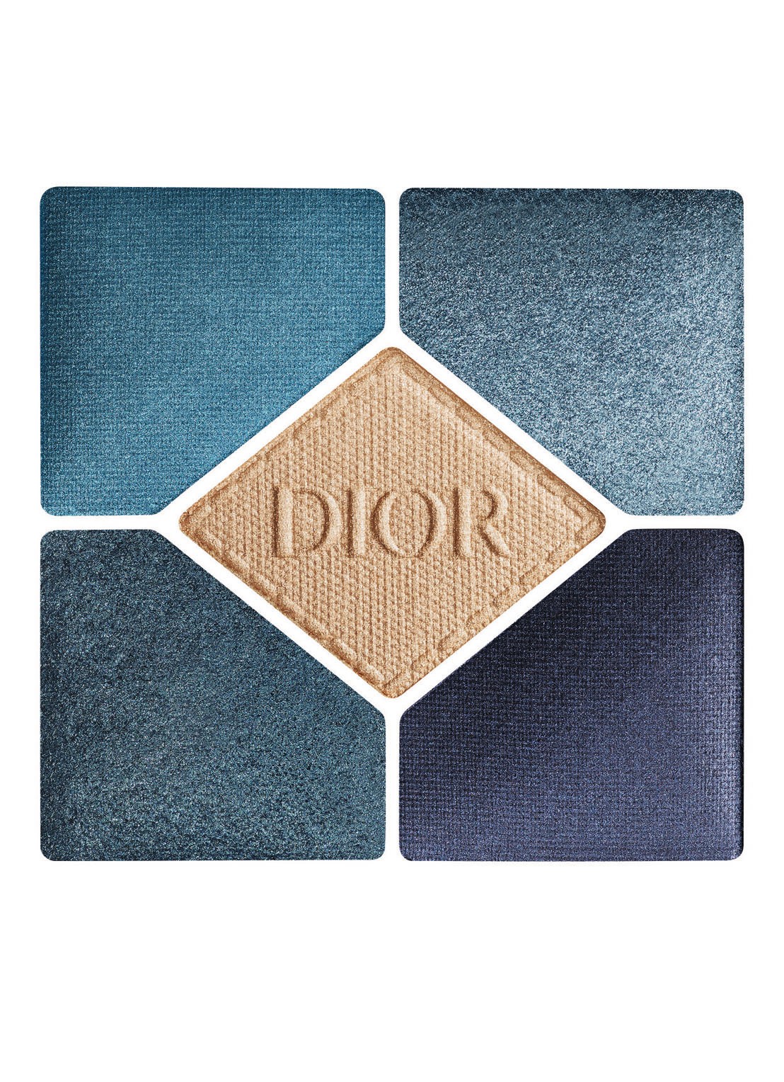 DIOR Diorshow 5 Couleurs - Oogschaduwpalette - voorkant 2 279 denim