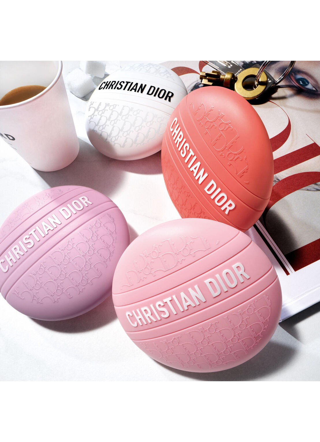 DIOR Le Baume - Limited Edition - Multifunctionele herstellende balsem - detail 5 pink