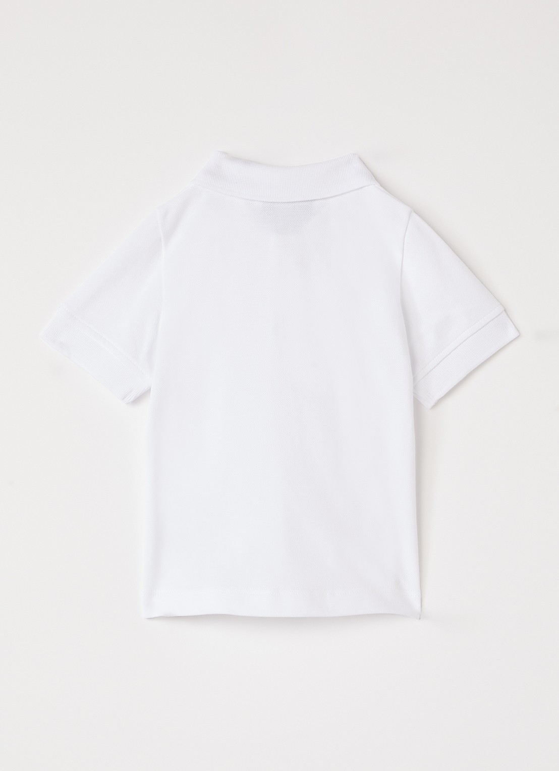 DIOR Polo met logoborduring - voorkant 2 wit