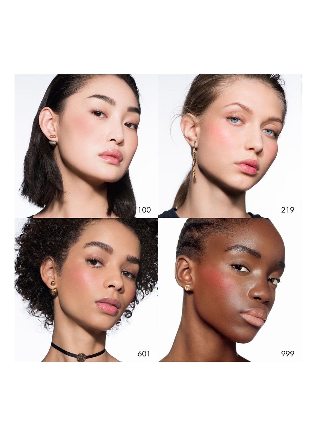 DIOR Rouge Blush - Langhoudende Blush - detail 2 holografisch - 601 hologram