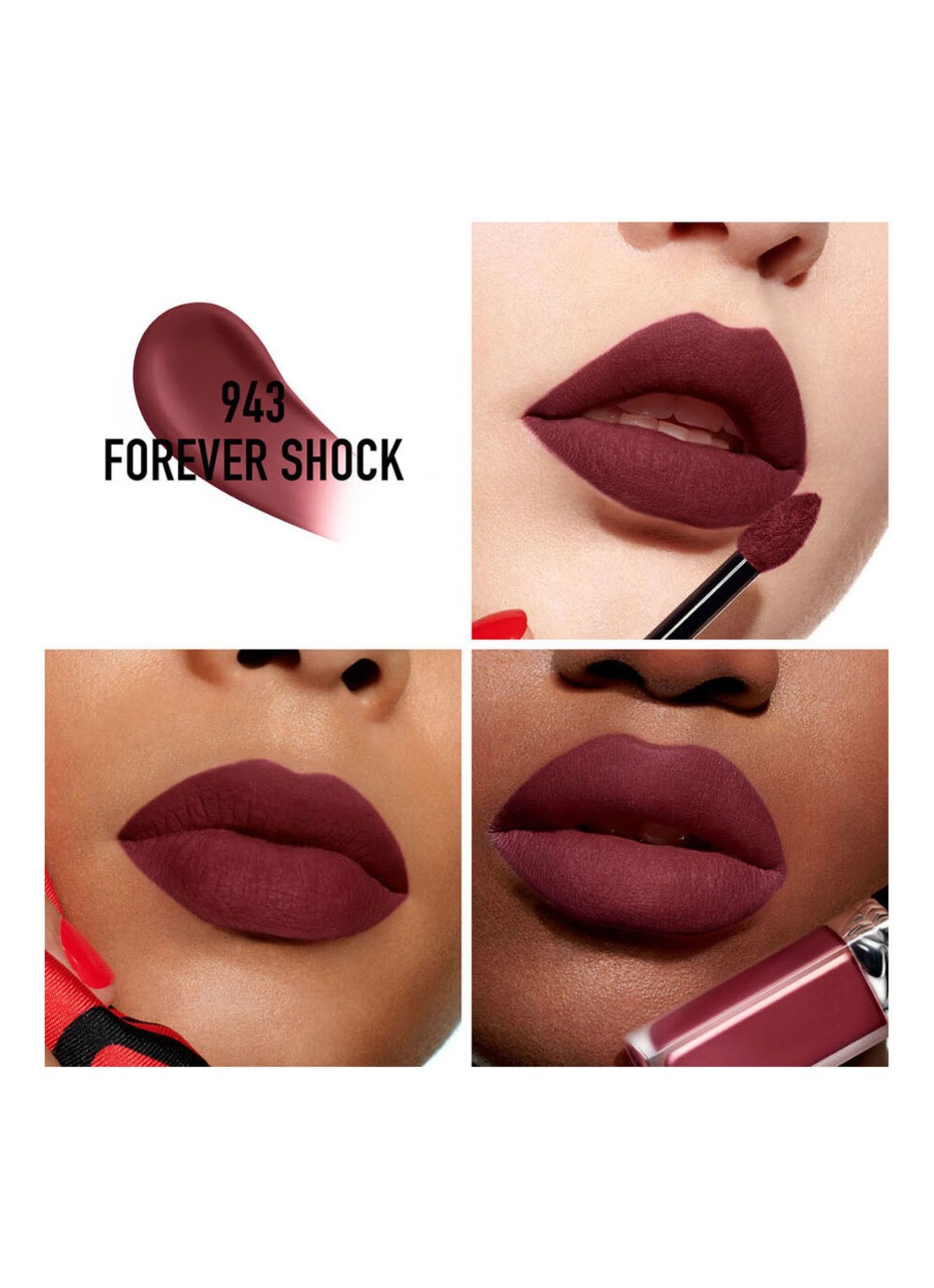 DIOR Rouge Dior Forever Liquid - liquid lipstick - detail 2 943 forever shock