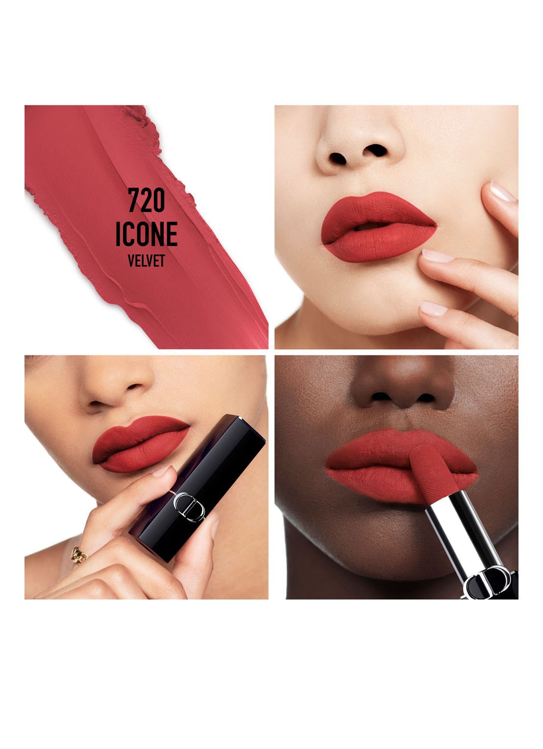 DIOR Rouge Dior Lipstick  - detail 4 fluweel - 720 icône