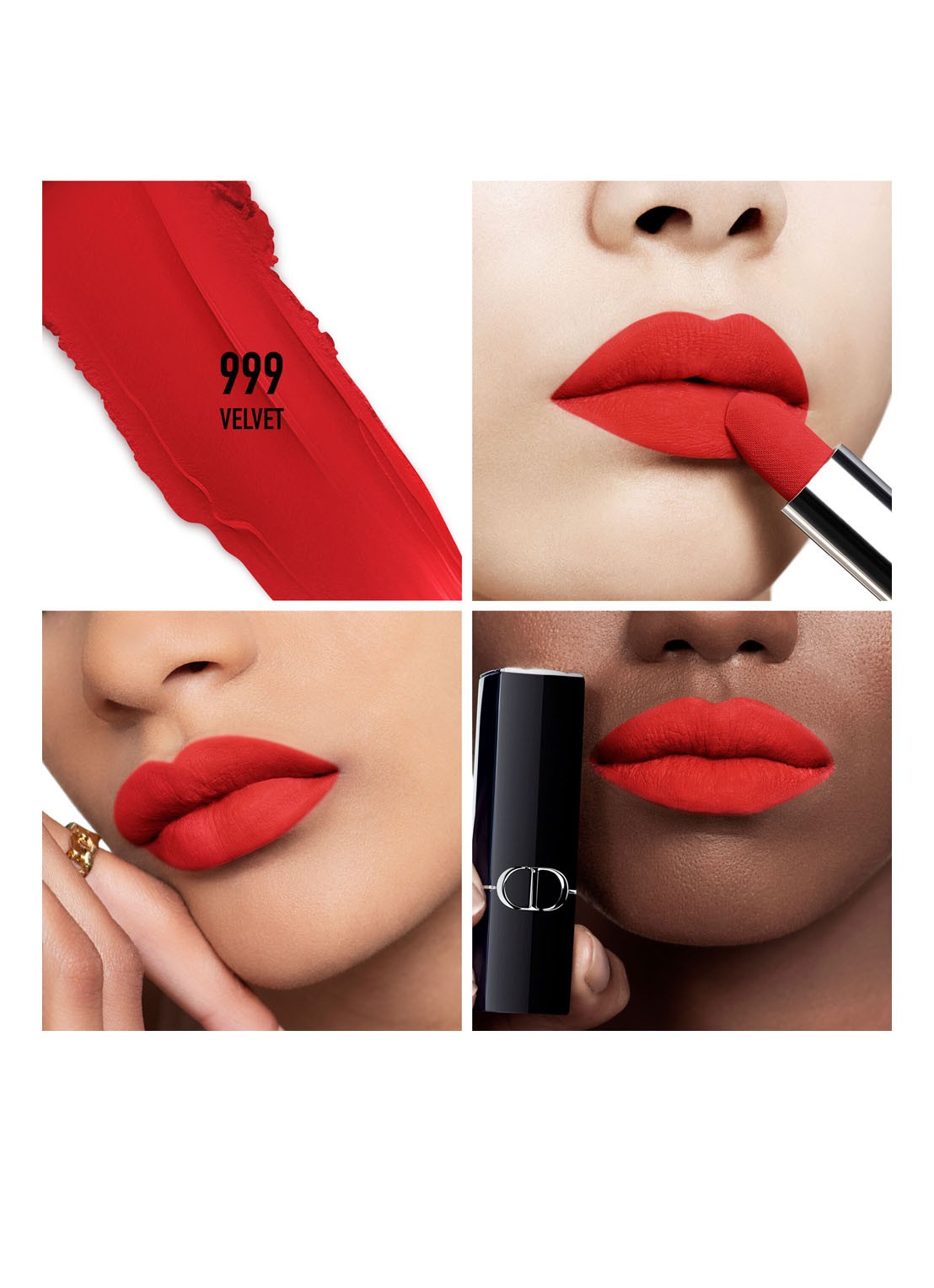 DIOR Rouge Dior Lipstick  - detail 2 fluweel - 999