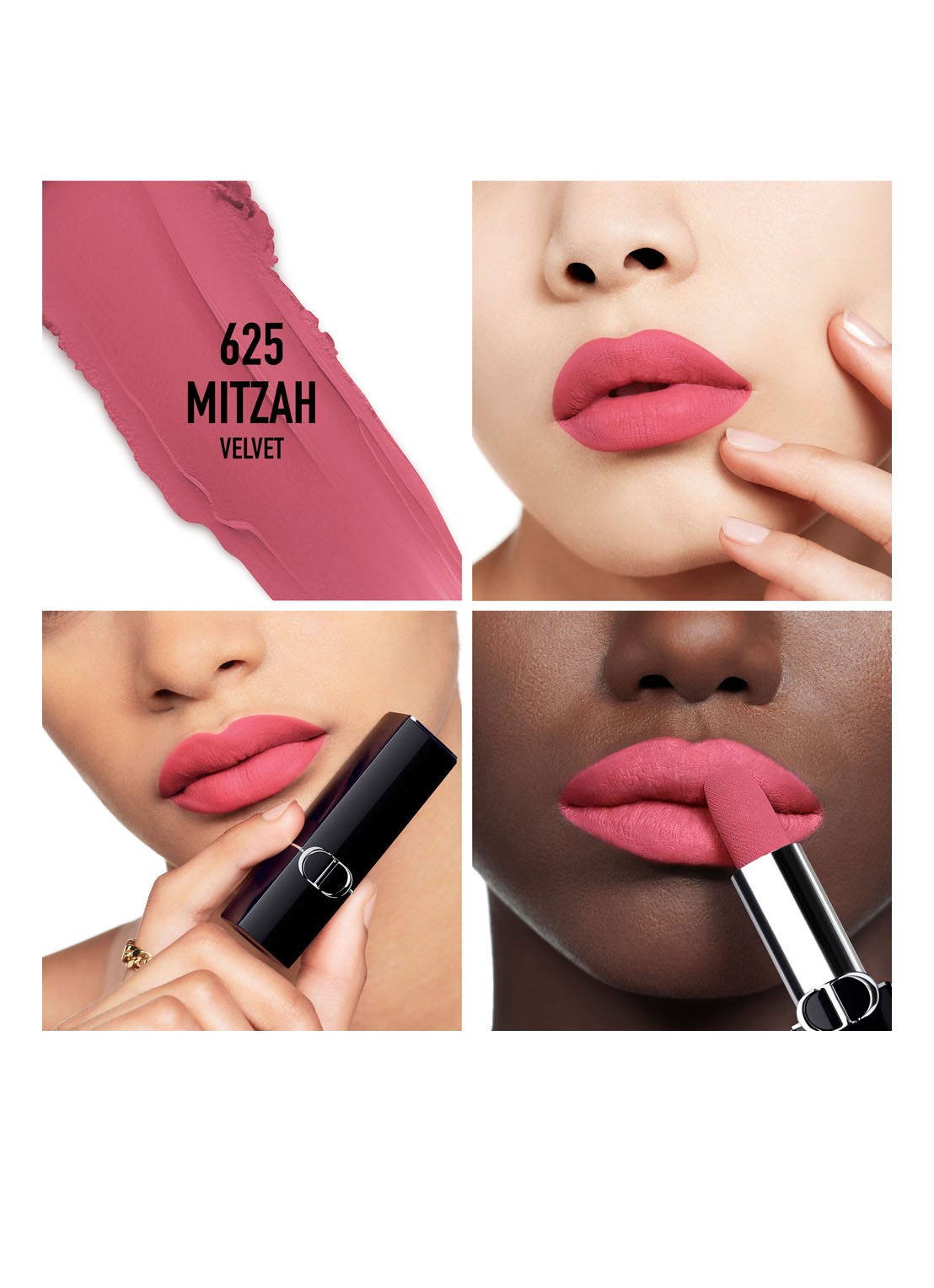 DIOR Rouge Dior Lipstick  - detail 4 fluweel - 625 mitzah