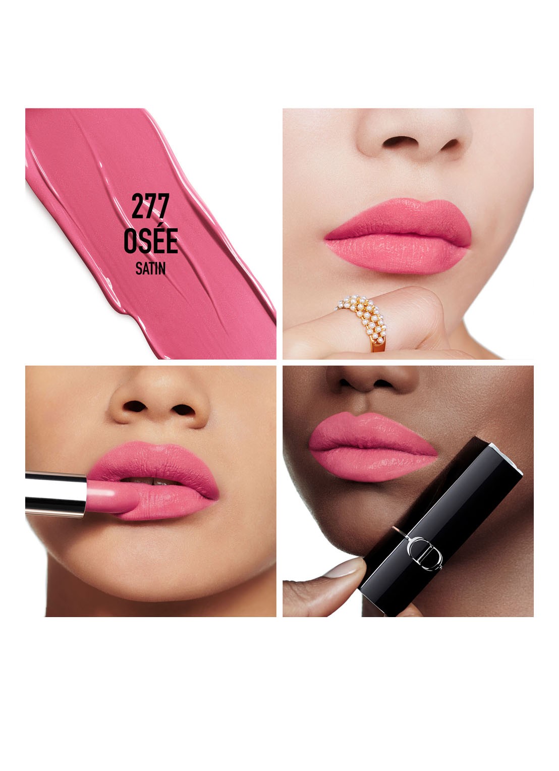 DIOR Rouge Dior Lipstick - detail 2 satijn - 277 osée