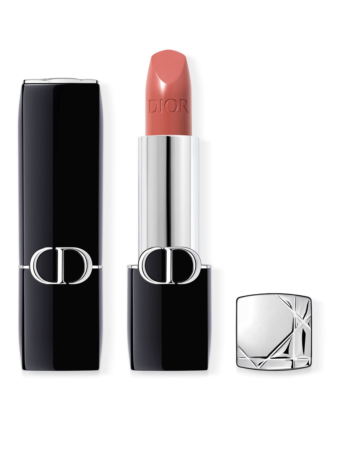 DIOR Rouge Dior Lipstick - voorkant 6 satijn - 100 nude look