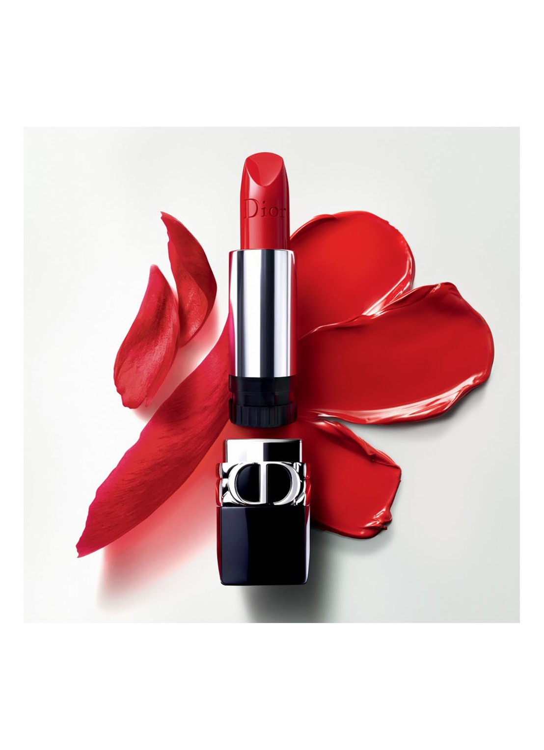 DIOR Rouge Dior navulbare lipstick - detail 6 fluweel - 886 enigmatic