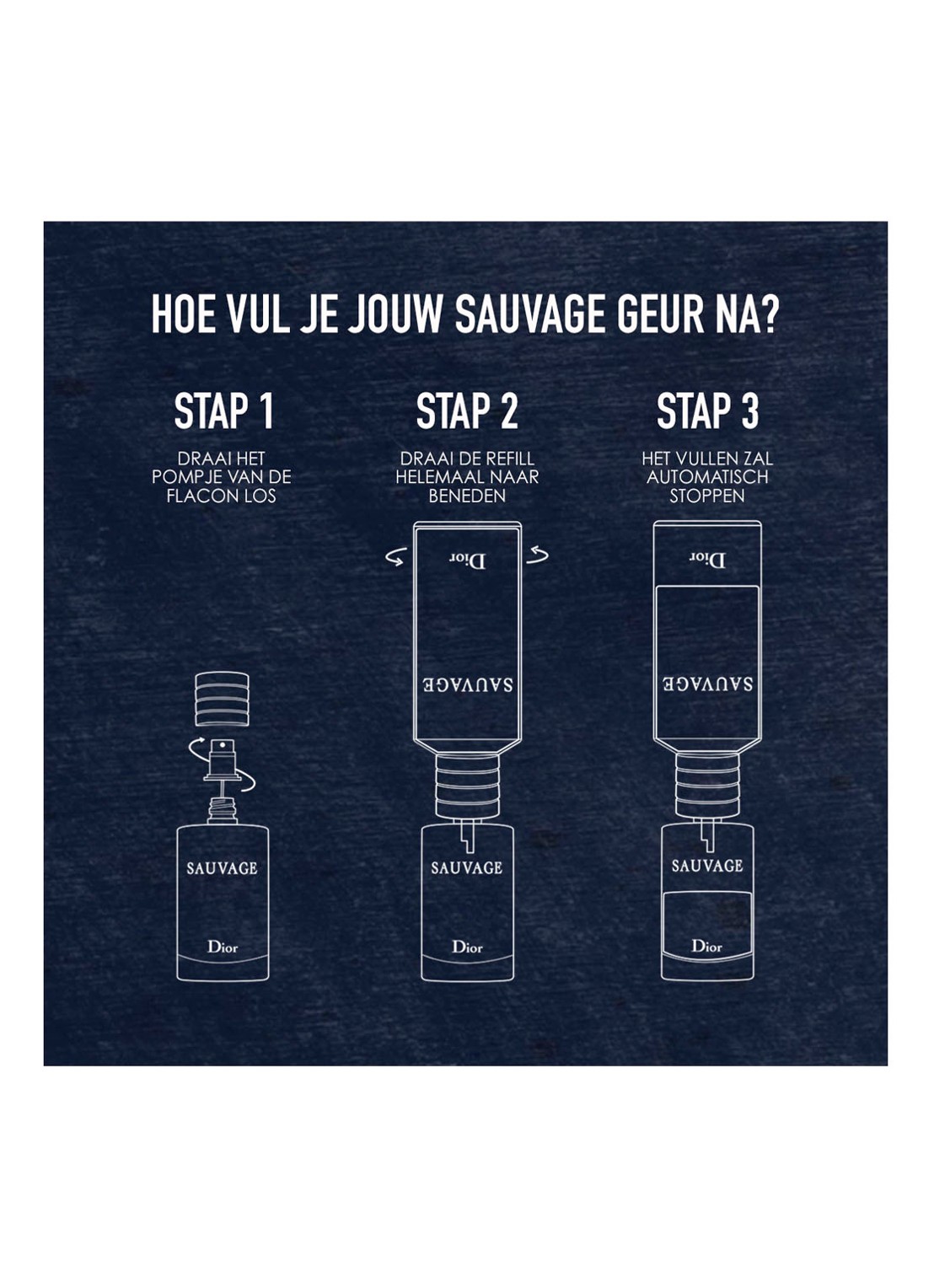 DIOR Sauvage Eau de Parfum Refill - navulling - detail 5 undefined