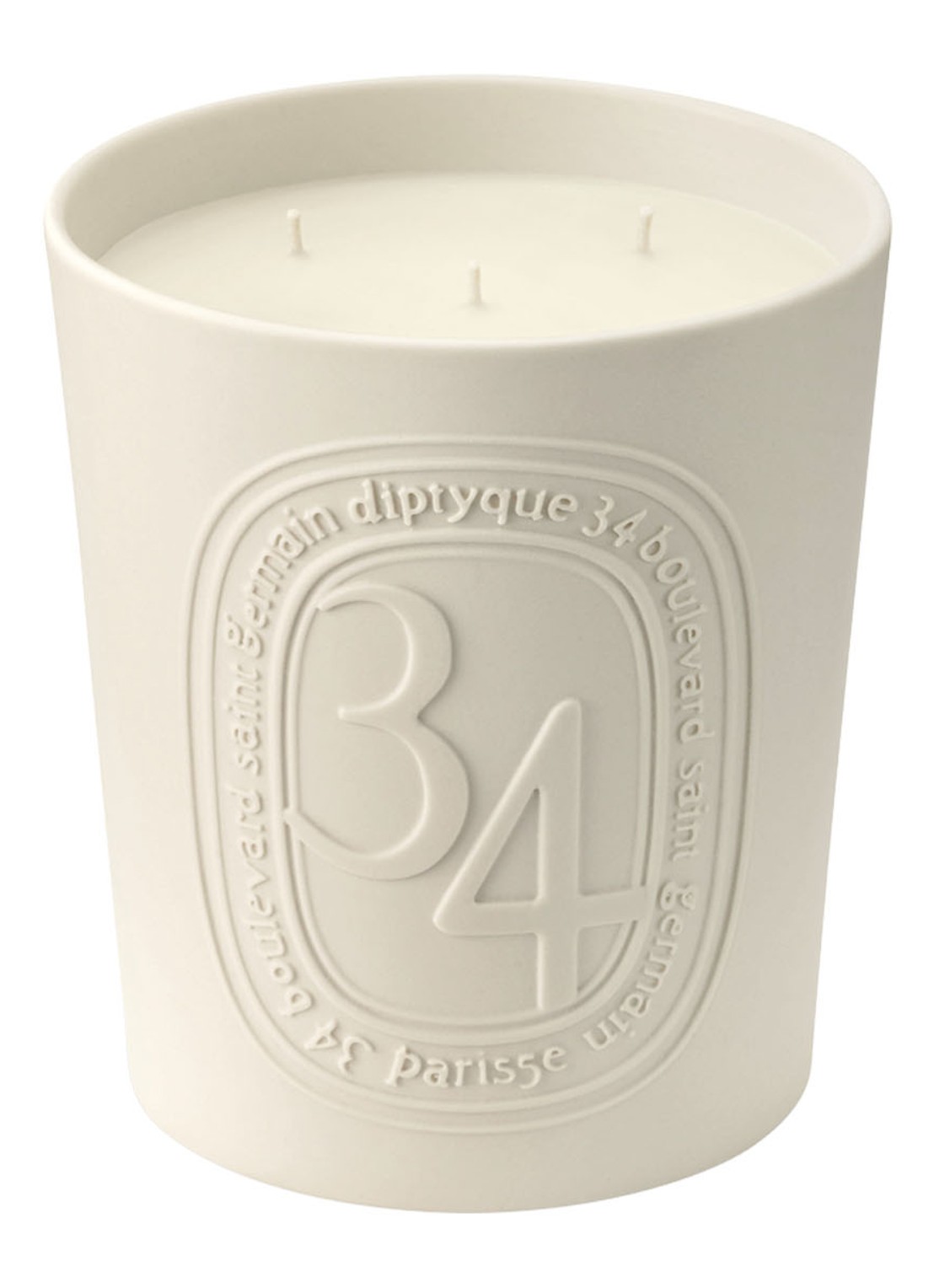 DIPTYQUE 34 Blvd Saint Germain Candle - geurkaars 600 gram - voorkant undefined