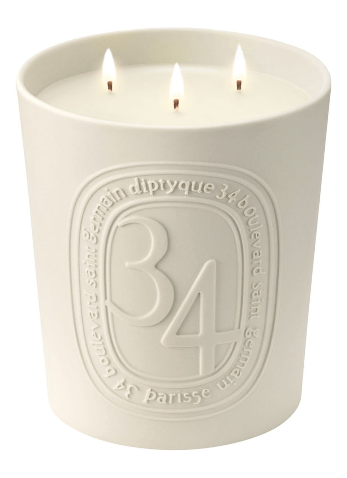 DIPTYQUE 34 Blvd Saint Germain Candle - geurkaars 600 gram - voorkant 2 undefined