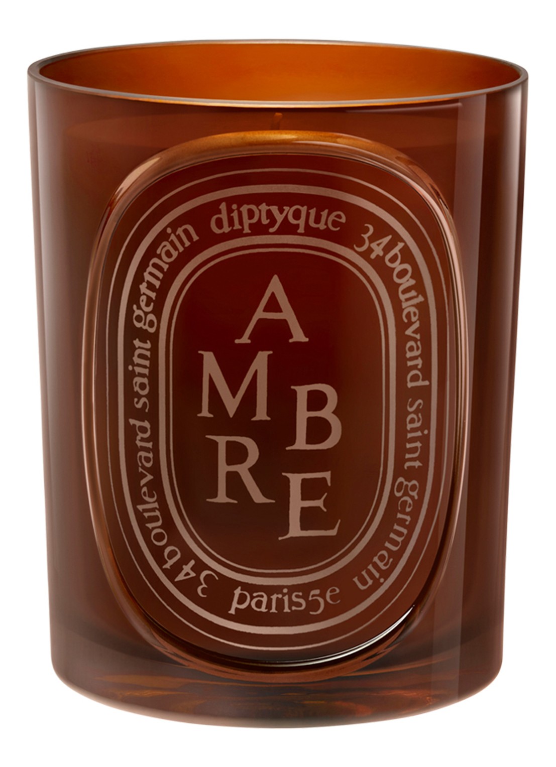 DIPTYQUE Ambre geurkaars 300 gram - voorkant 3 beige