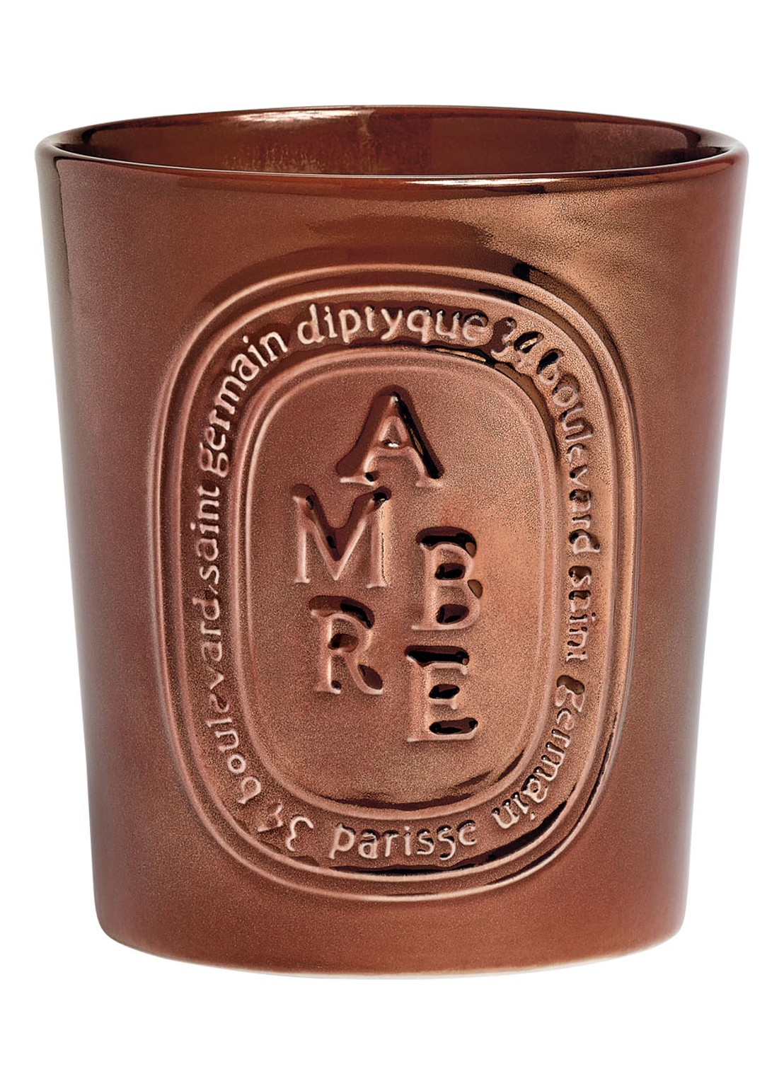 DIPTYQUE Ambre Scented Candle - Limited Edition geurkaars 600 gram - voorkant undefined