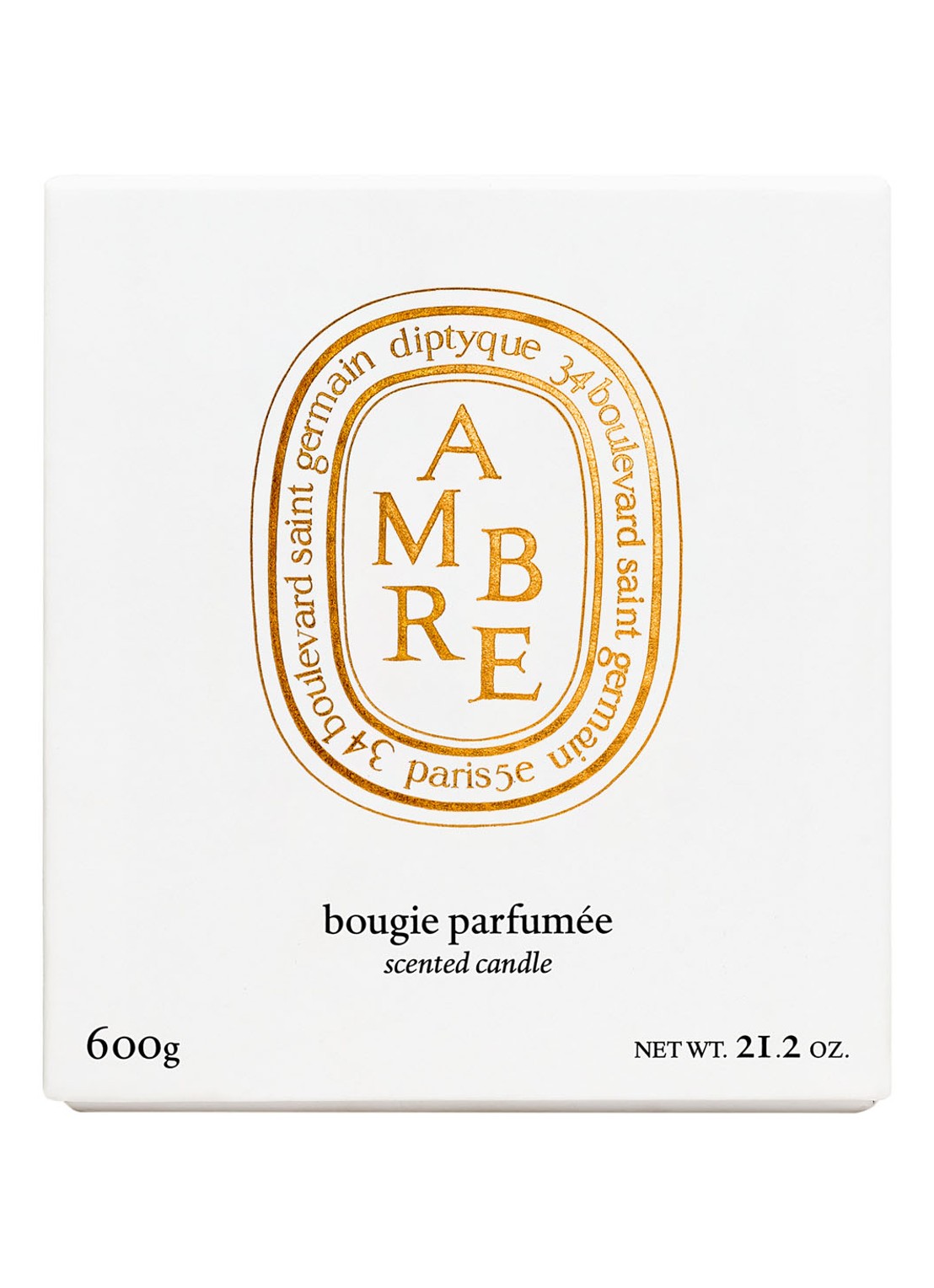 DIPTYQUE Ambre Scented Candle - Limited Edition geurkaars 600 gram - voorkant 2 undefined