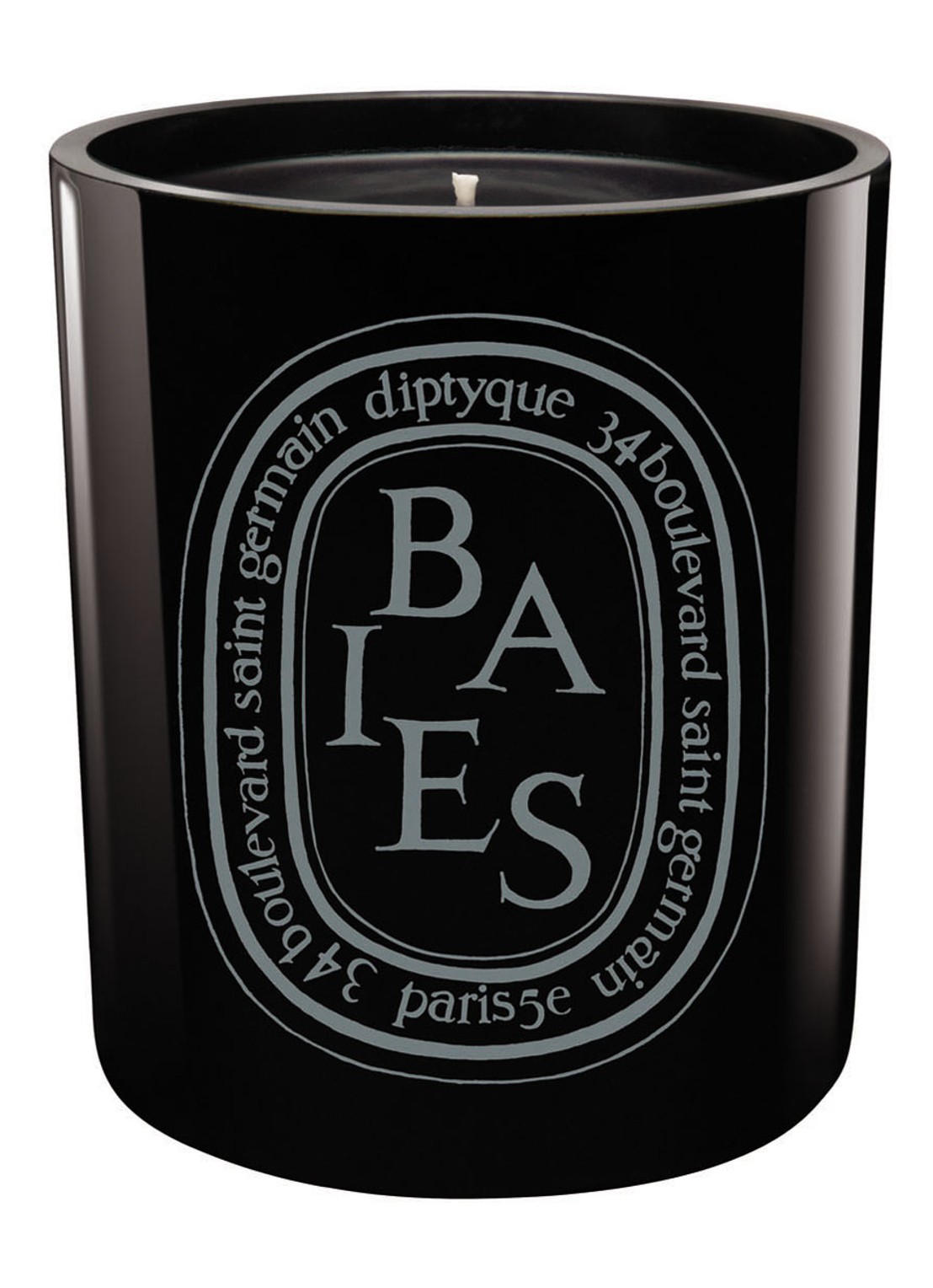 DIPTYQUE Baies geurkaars - voorkant zwart
