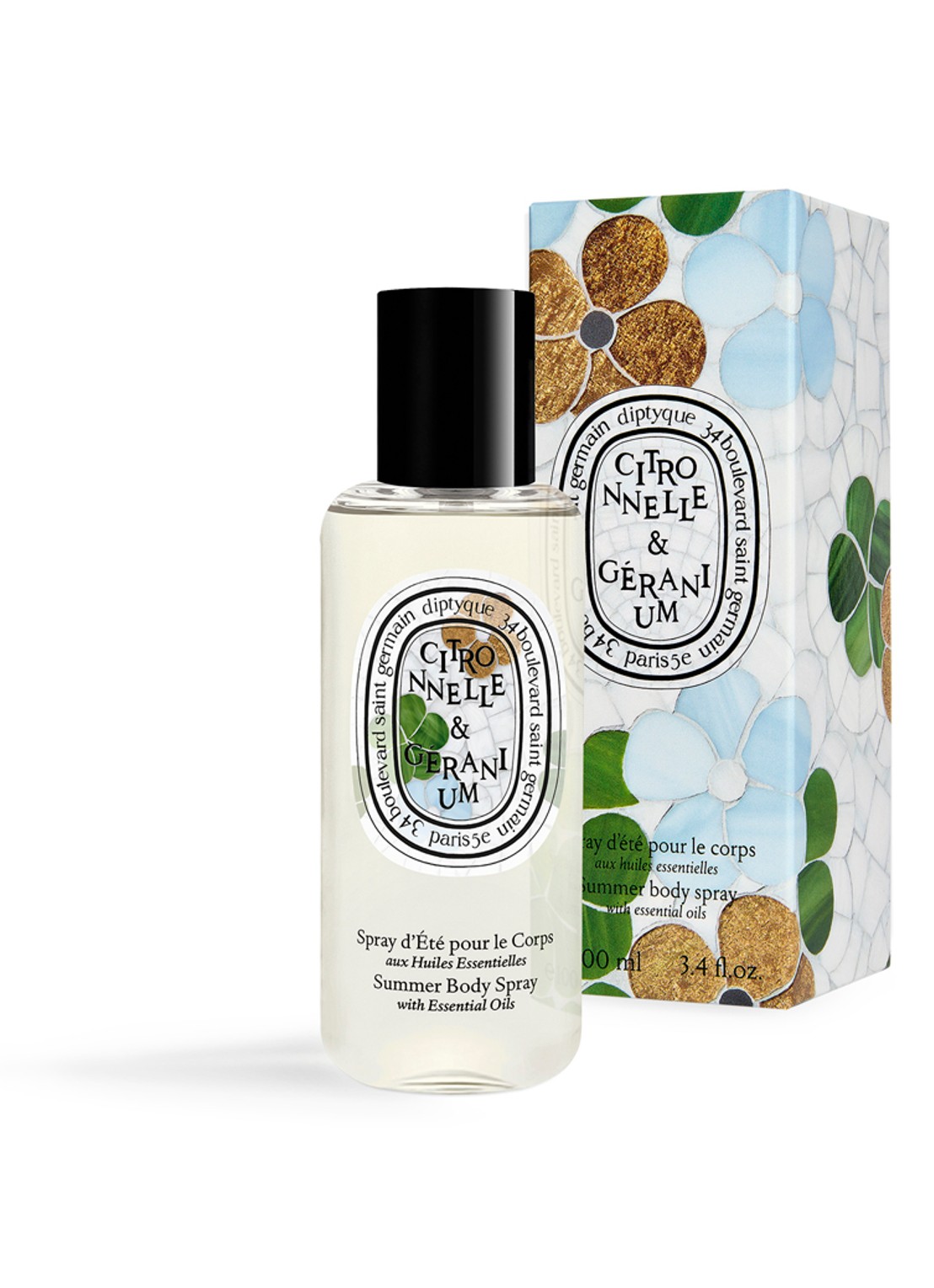 DIPTYQUE Citronnelle Geranium Body Spray - Limited Edition body spray - voorkant 2 undefined