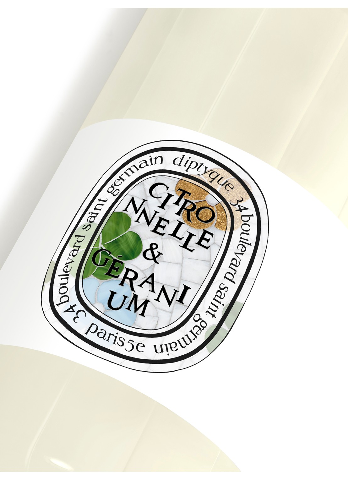 DIPTYQUE Citronnelle Geranium Shower Gel - douchegel & handzeep - voorkant 2 undefined