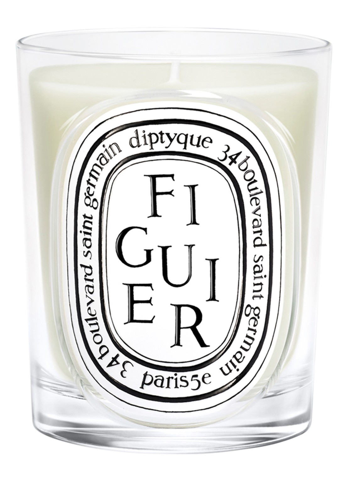 DIPTYQUE Figuier Classic geurkaars 190 gram - voorkant 4 beige