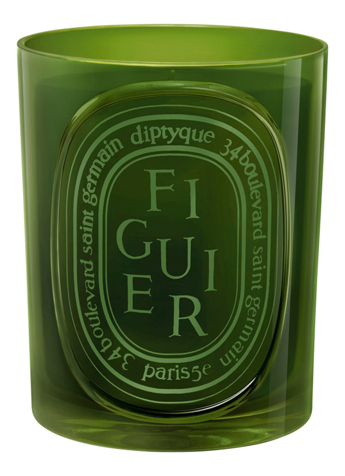 DIPTYQUE Figuier geurkaars 300 gram - voorkant 2 beige
