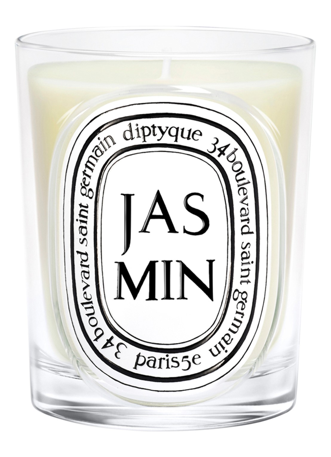 DIPTYQUE Jasmin Classic geurkaars 190 gram - voorkant 2 beige