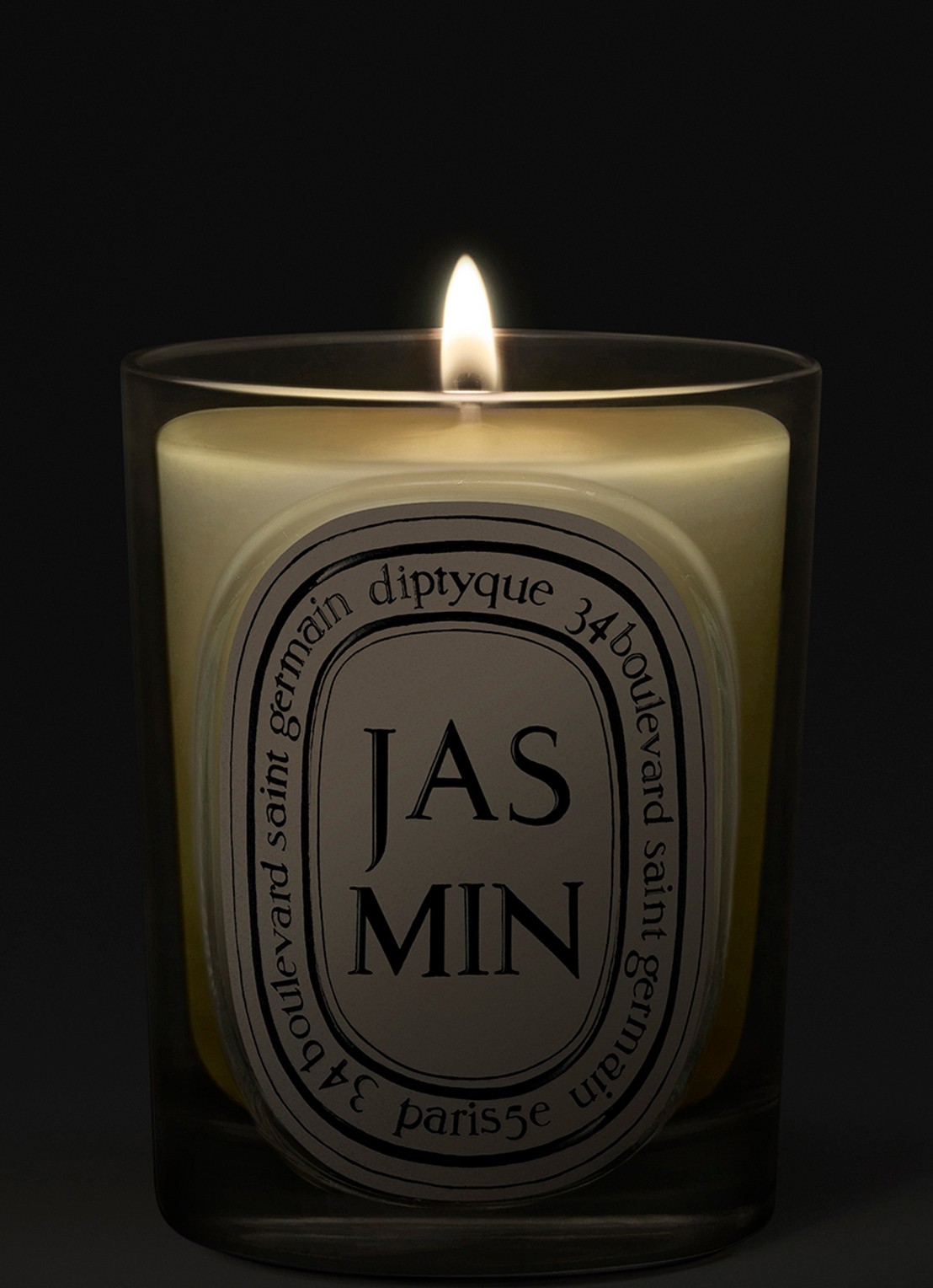 DIPTYQUE Jasmin Classic geurkaars 190 gram - voorkant 3 beige