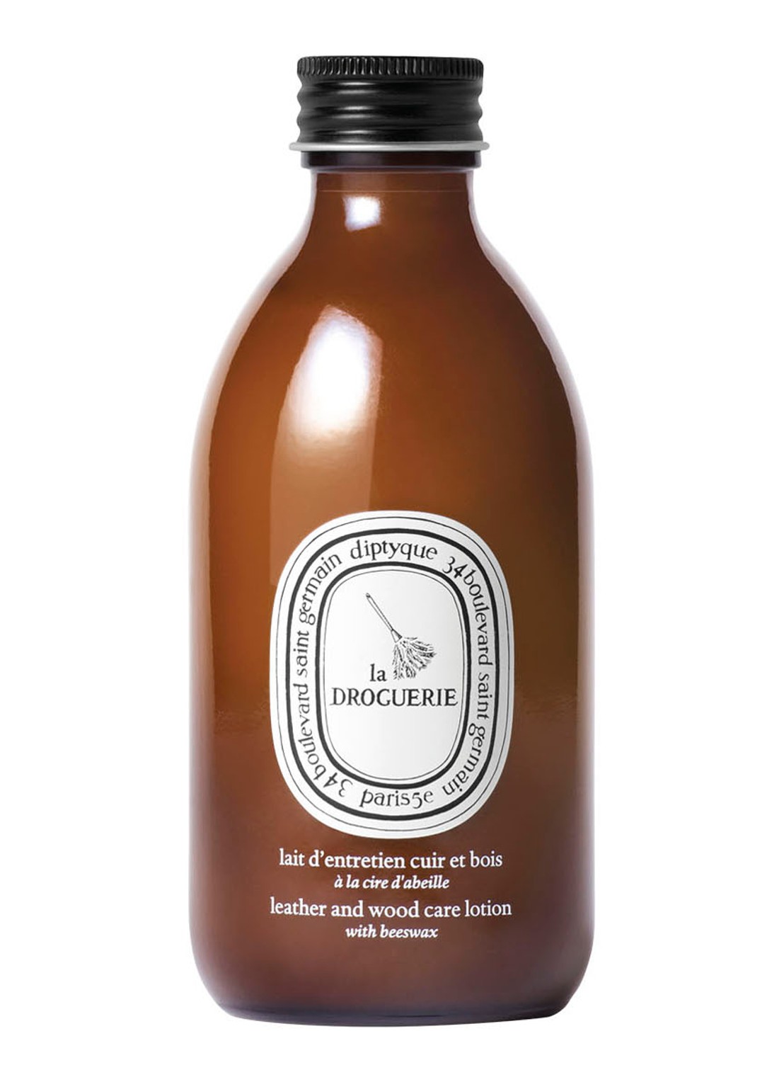 DIPTYQUE Leather and Wood Care Lotion leer- en houtverzorgingslotion 250 ml - voorkant undefined