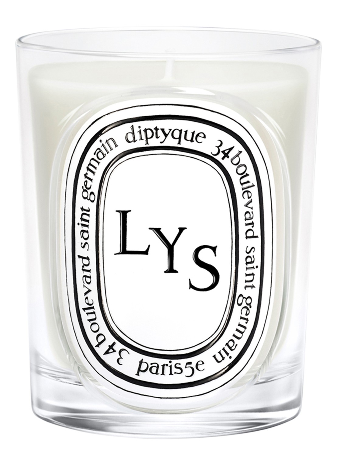 DIPTYQUE Lys Classic geurkaars 190 gram - voorkant 3 beige