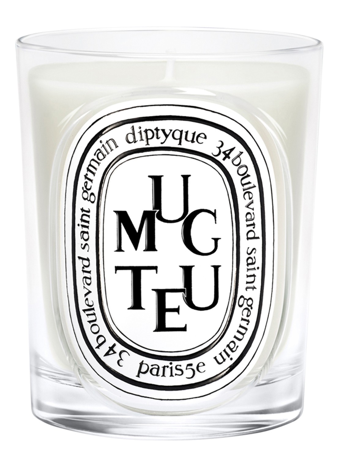 DIPTYQUE Muguet Classic geurkaars 190 gram - voorkant 3 beige