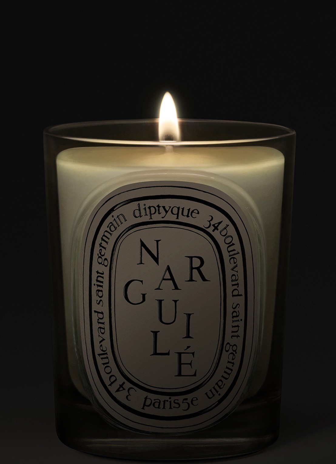 DIPTYQUE Narguile Classic geurkaars 190 gram - voorkant 3 beige