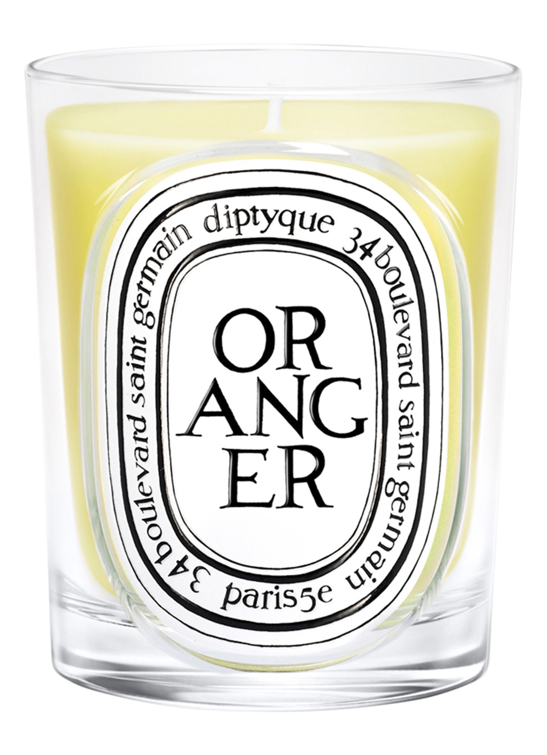 DIPTYQUE Oranger Classic geurkaars 190 gram - voorkant 2 beige