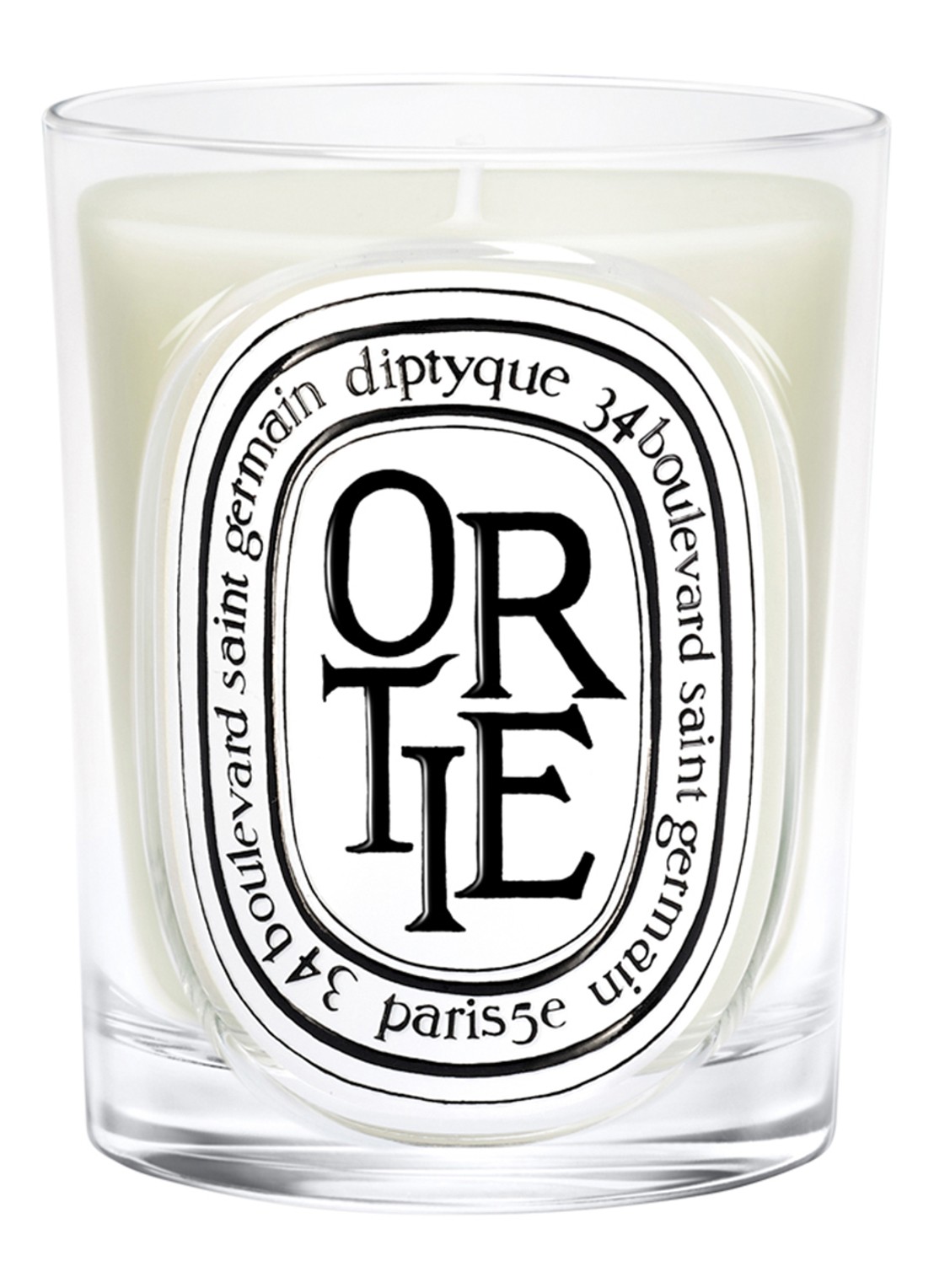DIPTYQUE Ortie Classic geurkaars 190 gram - voorkant 3 beige