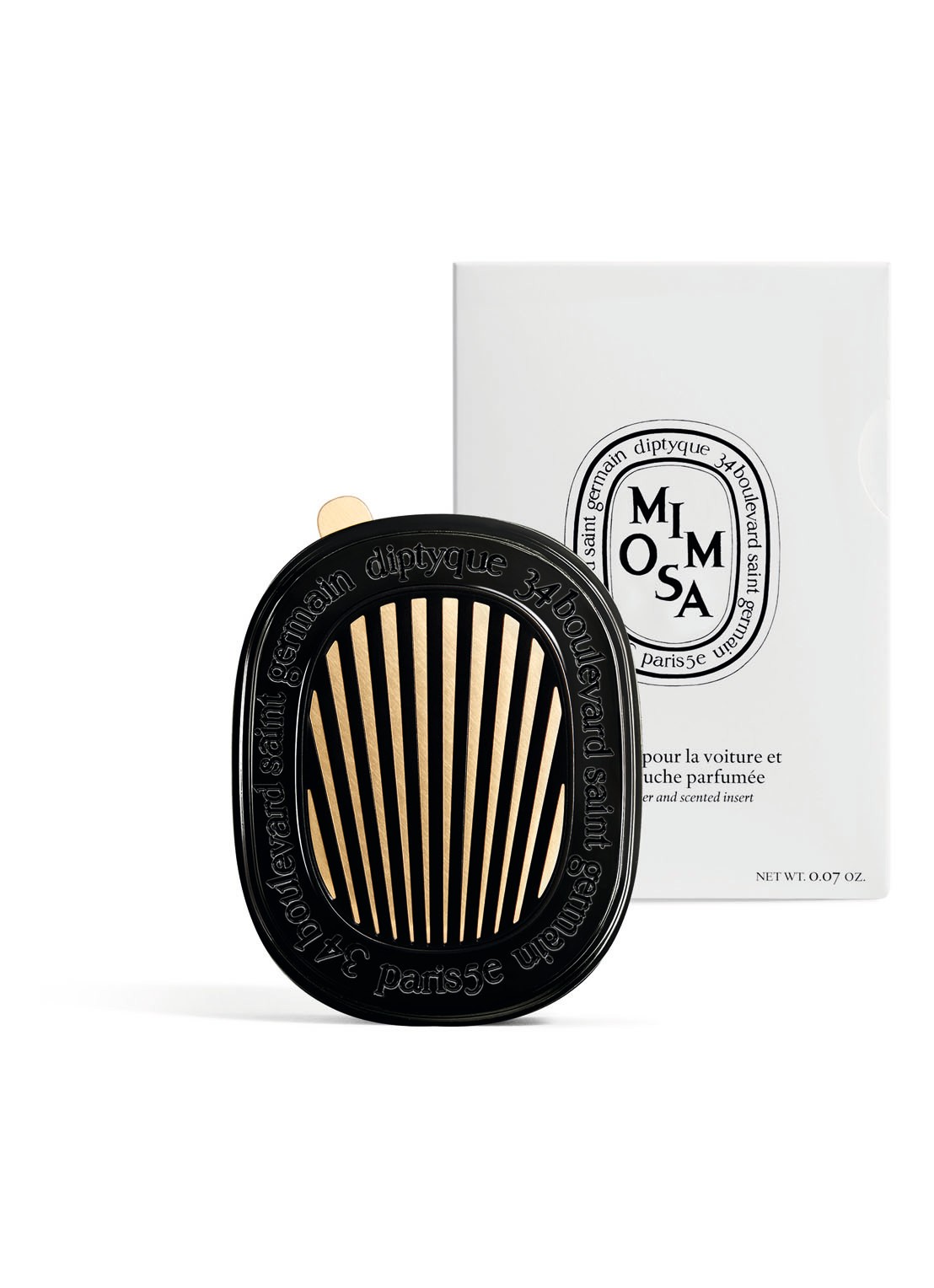DIPTYQUE Perfumed Car Diffuser Mimosa - autoparfum - voorkant undefined
