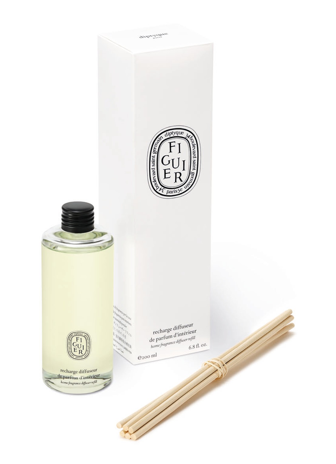 Diptych Reed Diffuser DIPTYQUE Reed Diffuser Figuier Refill - geurstokjes navulling ...