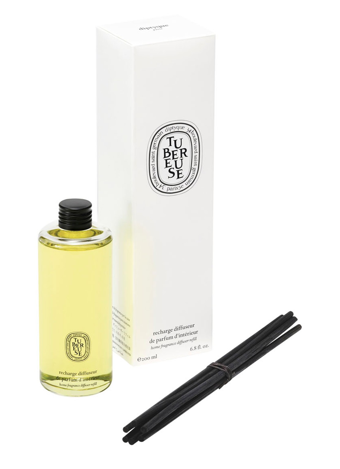 DIPTYQUE Reed Diffuser Tubereuse Refill - navulling voor geurstokjes - voorkant 2 undefined